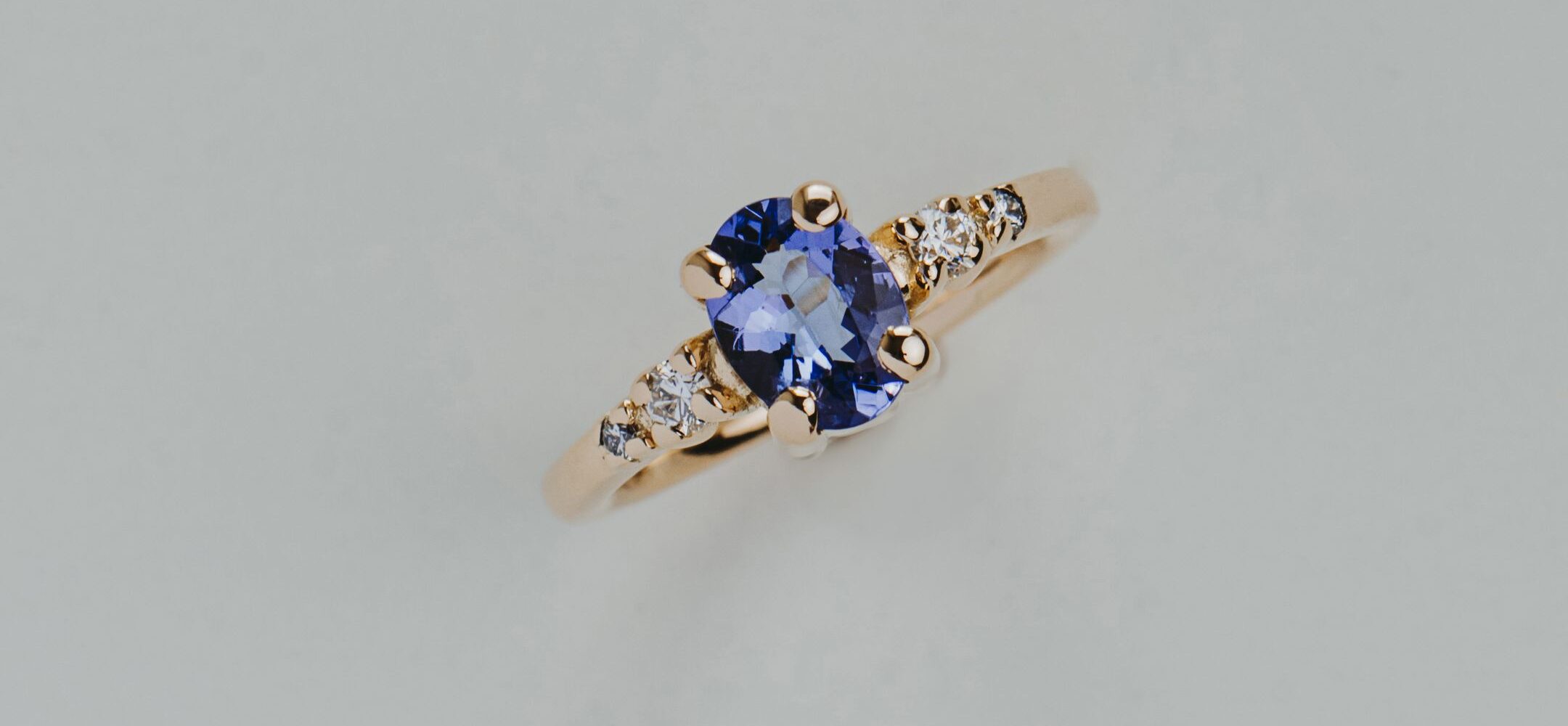 LS Joaillerie Brest bague de fiançailles tanzanite diamants